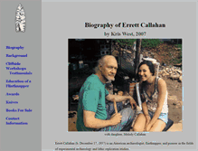 Tablet Screenshot of errettcallahan.com
